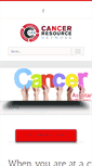 Mobile Screenshot of cancerresourcenetwork.org